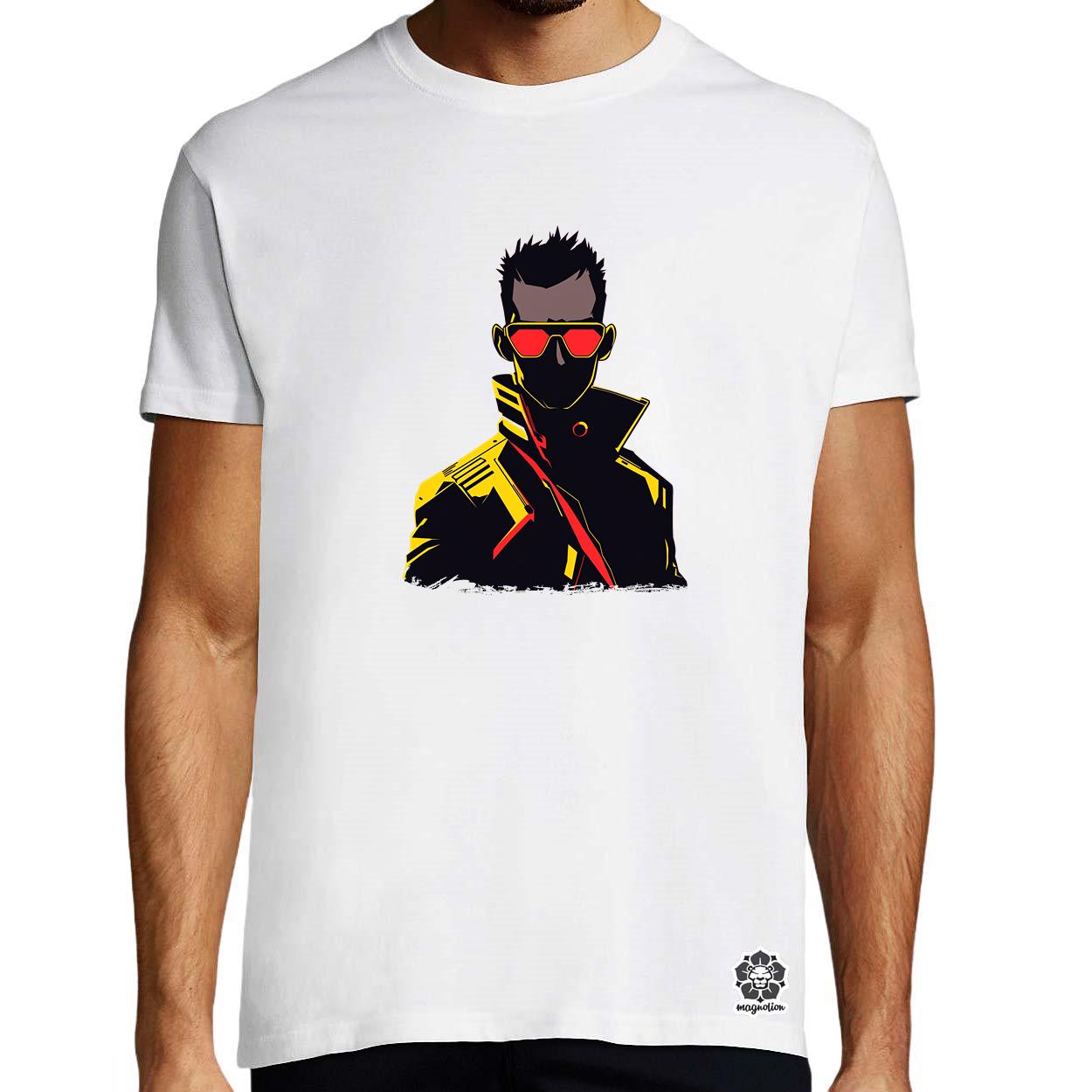 Minimalista portré v4 egyedi póló 