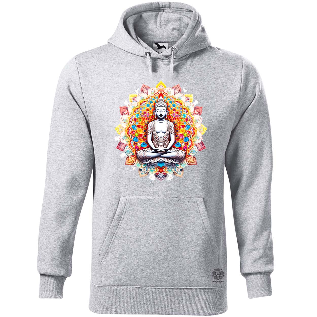 Pszichedelikus Buddha v13 egyedi  pulóver 
