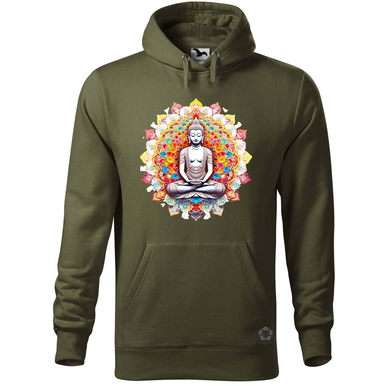 Pszichedelikus Buddha v13 egyedi  pulóver 