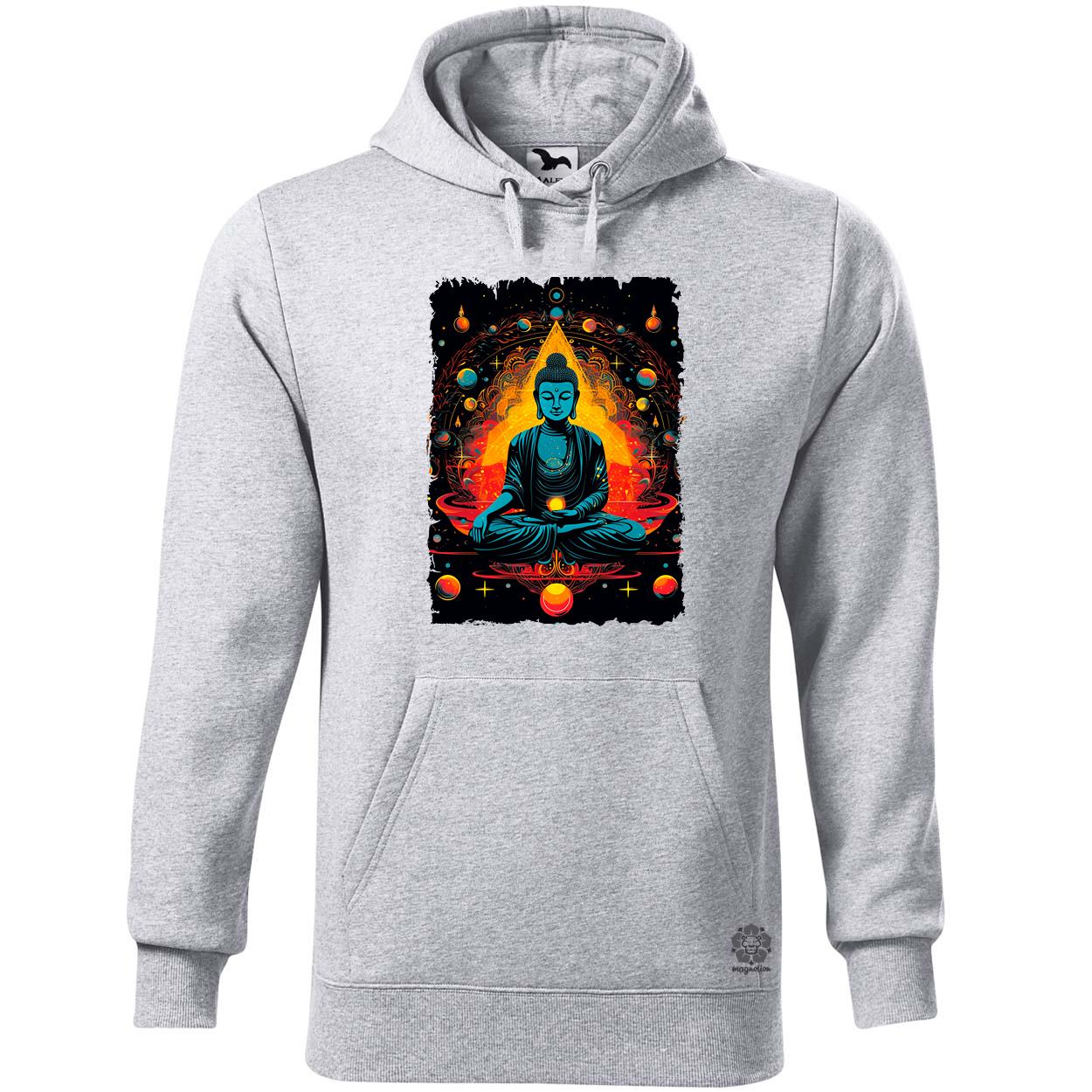 Pszichedelikus Buddha v14 egyedi  pulóver 