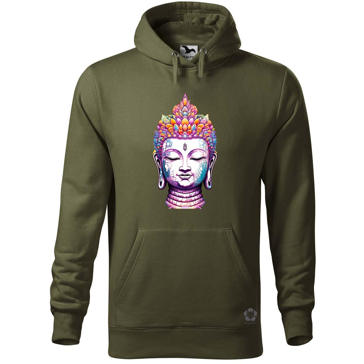 Pszichedelikus Buddha v15 egyedi  pulóver 