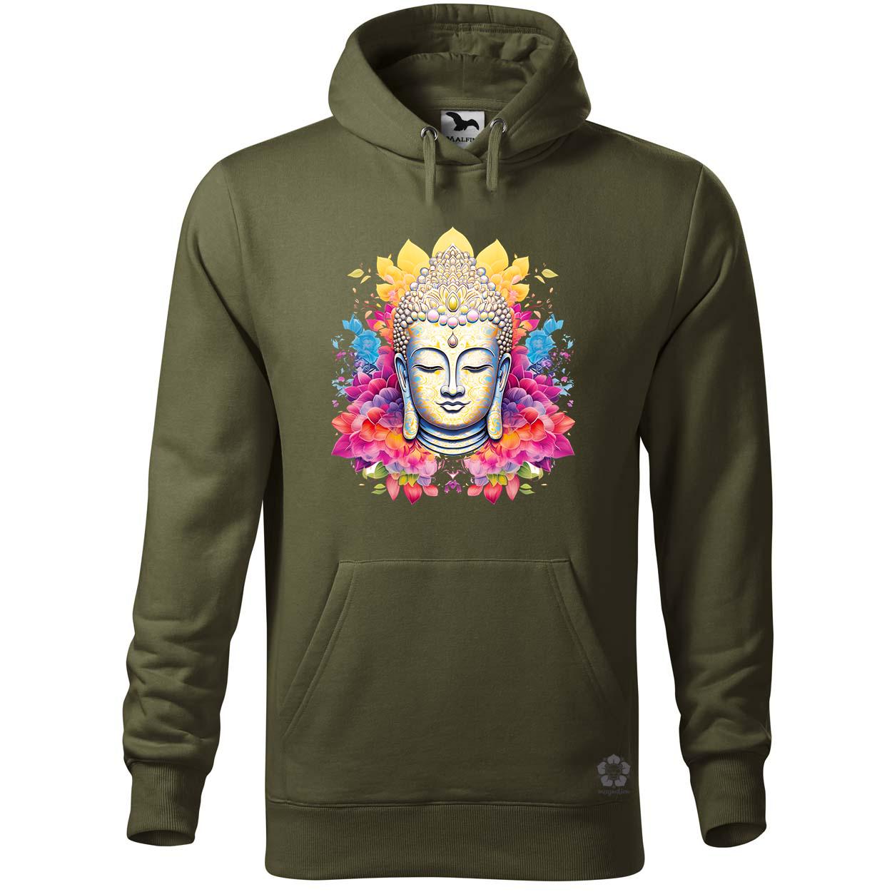 Pszichedelikus Buddha v2 egyedi  pulóver 