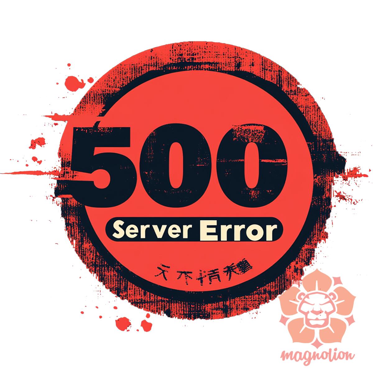 505 server error v17 egyedi  pulóver 