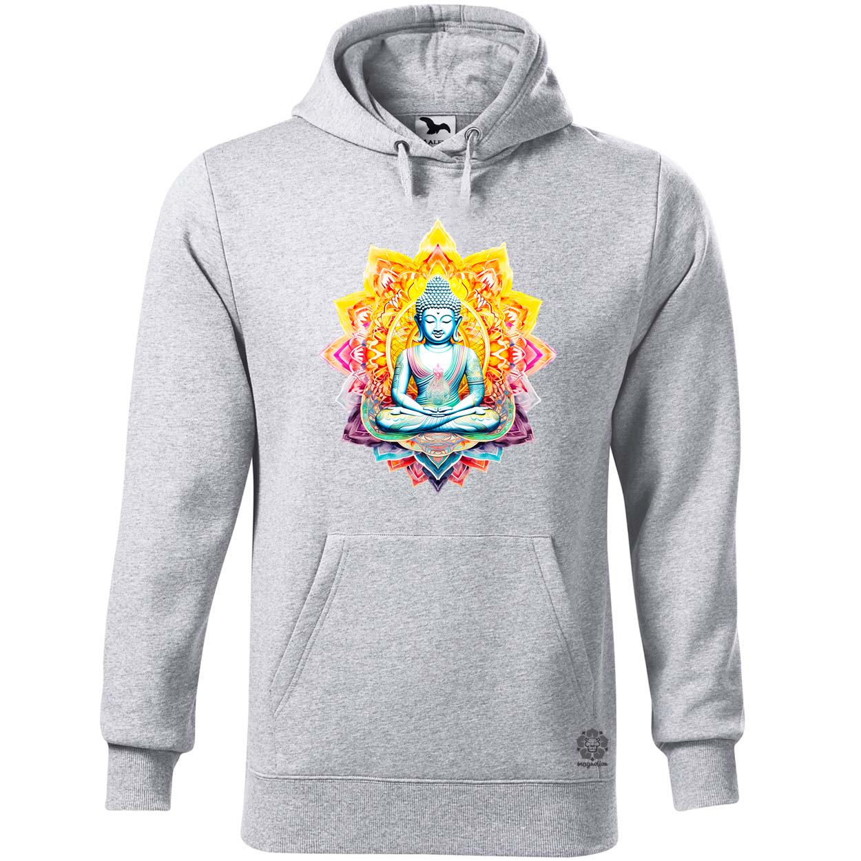 Pszichedelikus Buddha v3 egyedi  pulóver 