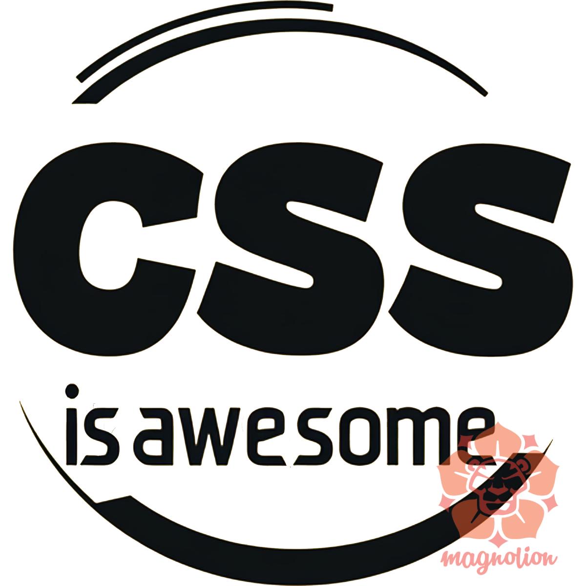 CSS is awesome v1 egyedi  pulóver 