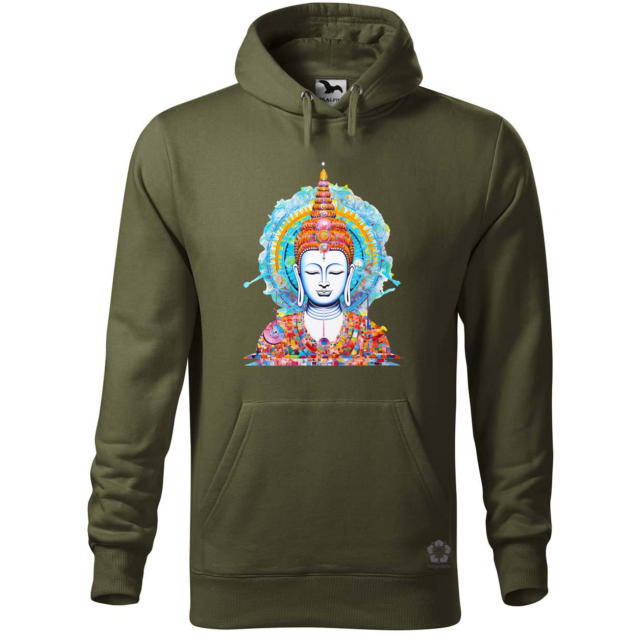 Pszichedelikus Buddha v6 egyedi  pulóver 