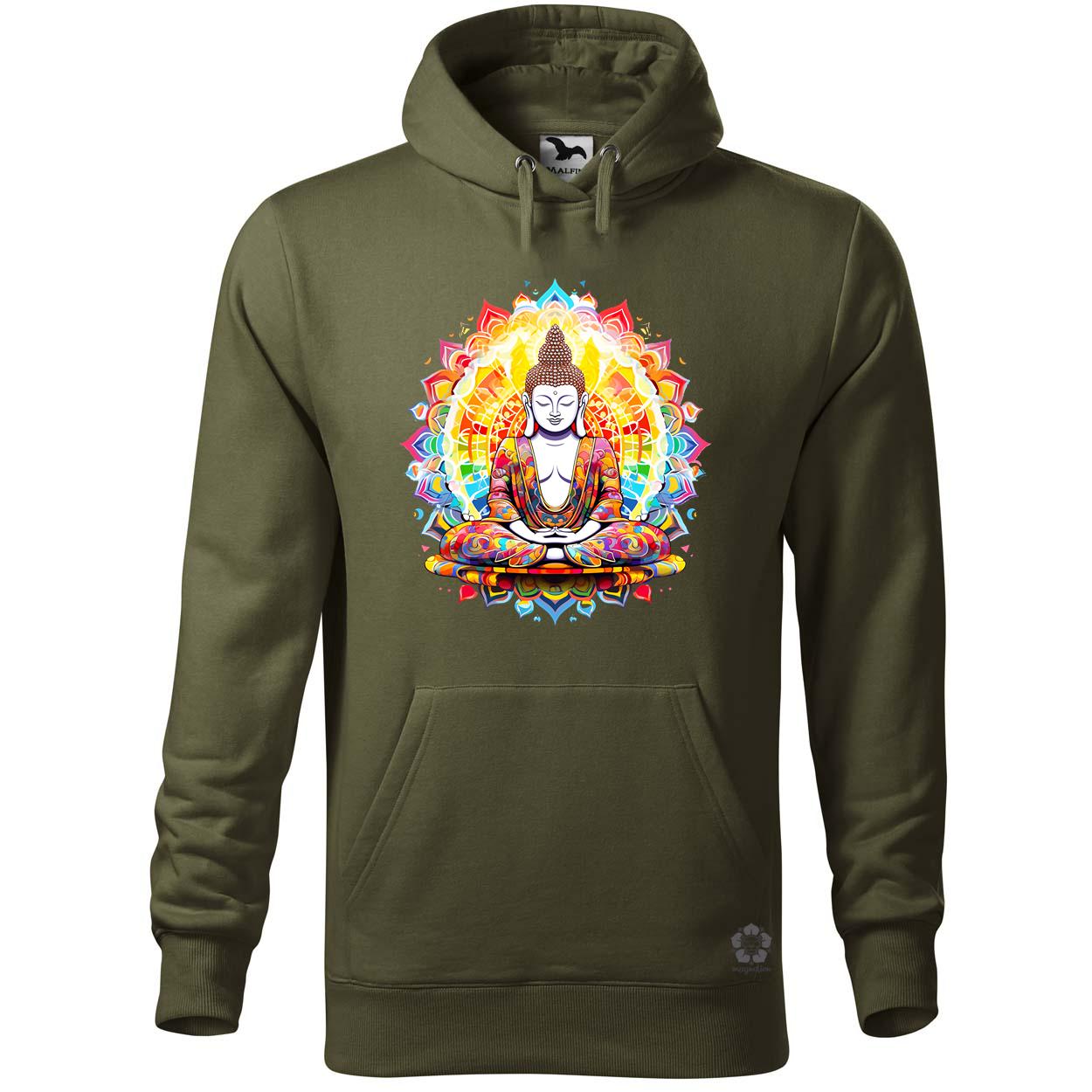 Pszichedelikus Buddha v9 egyedi  pulóver 
