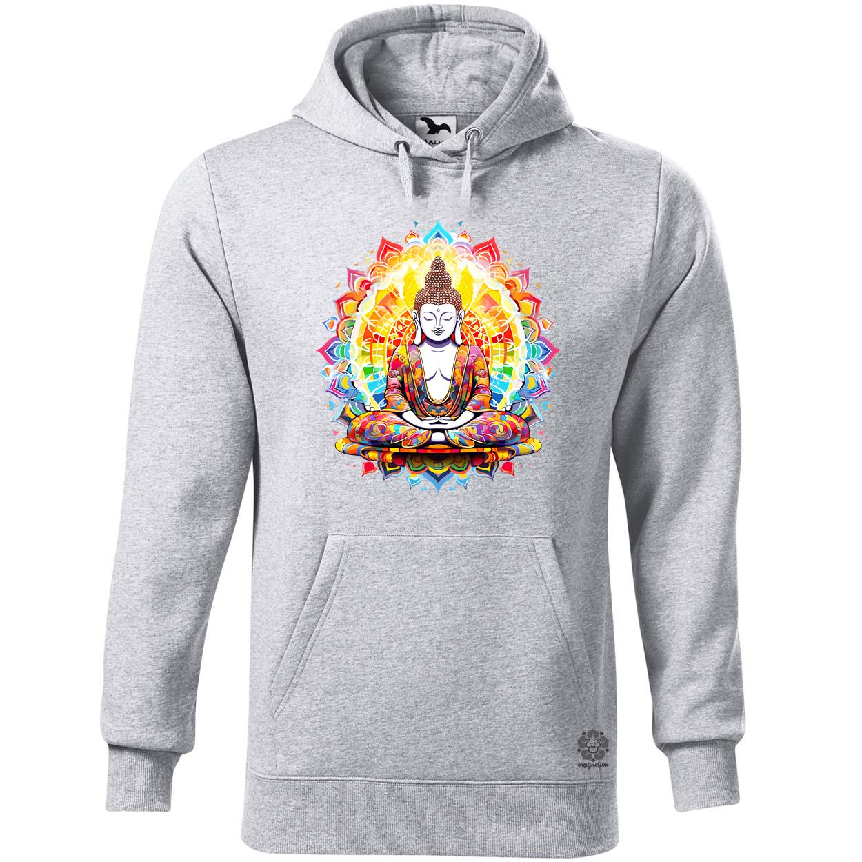 Pszichedelikus Buddha v9 egyedi  pulóver 