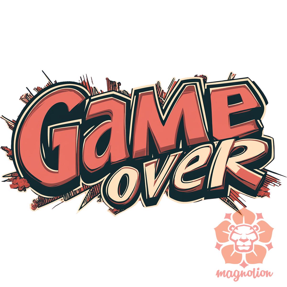 Game over v12 egyedi  pulóver 