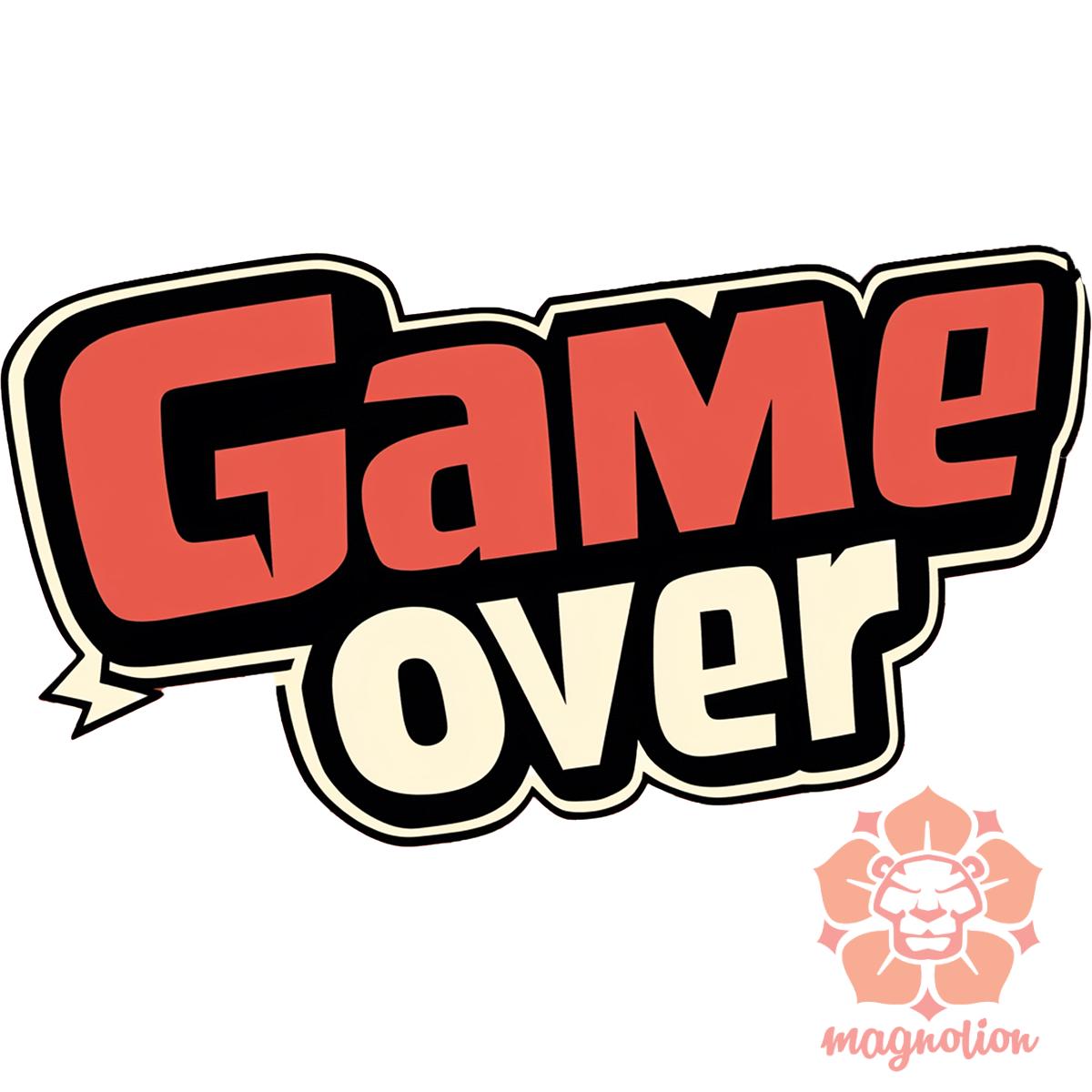Game over v2 egyedi  pulóver 