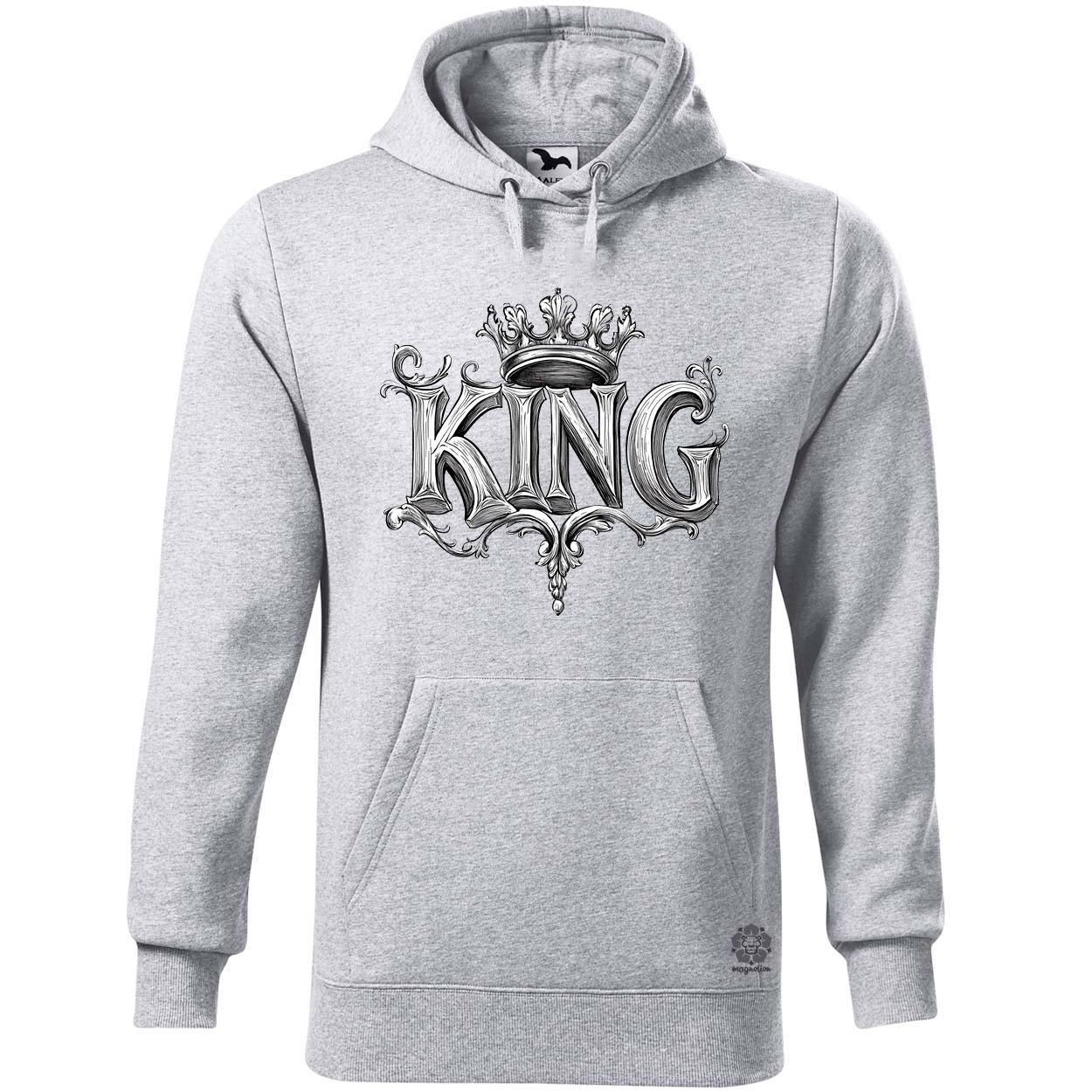 King v1 egyedi  pulóver 