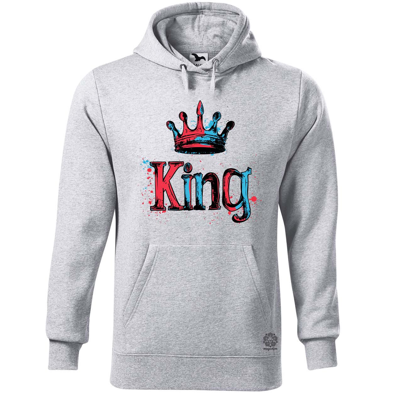 King v12 egyedi  pulóver 