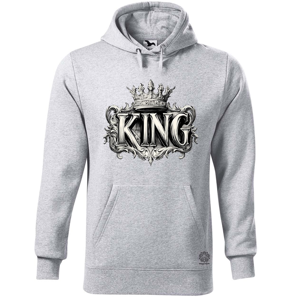 King v3 egyedi  pulóver 