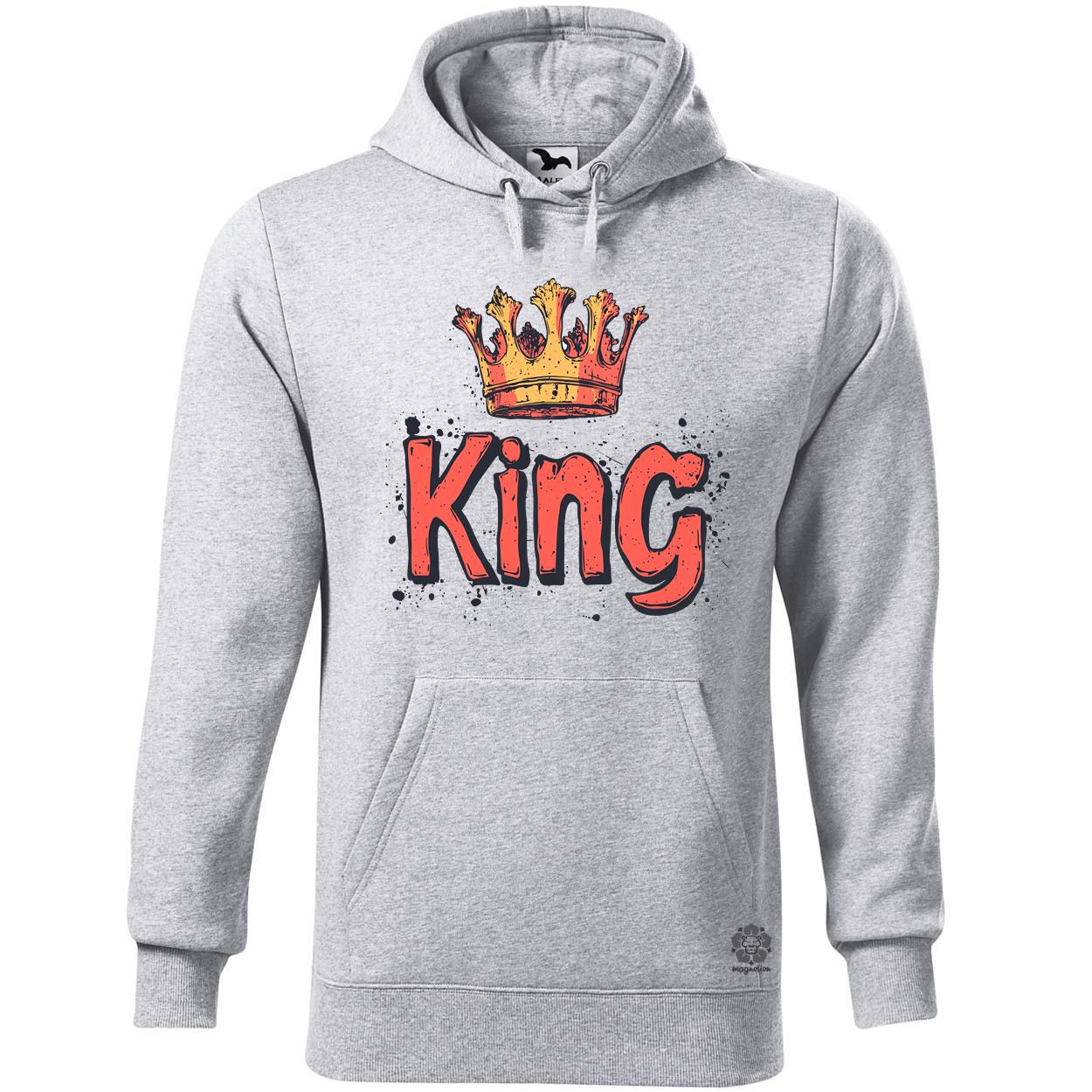 King v8 egyedi  pulóver 