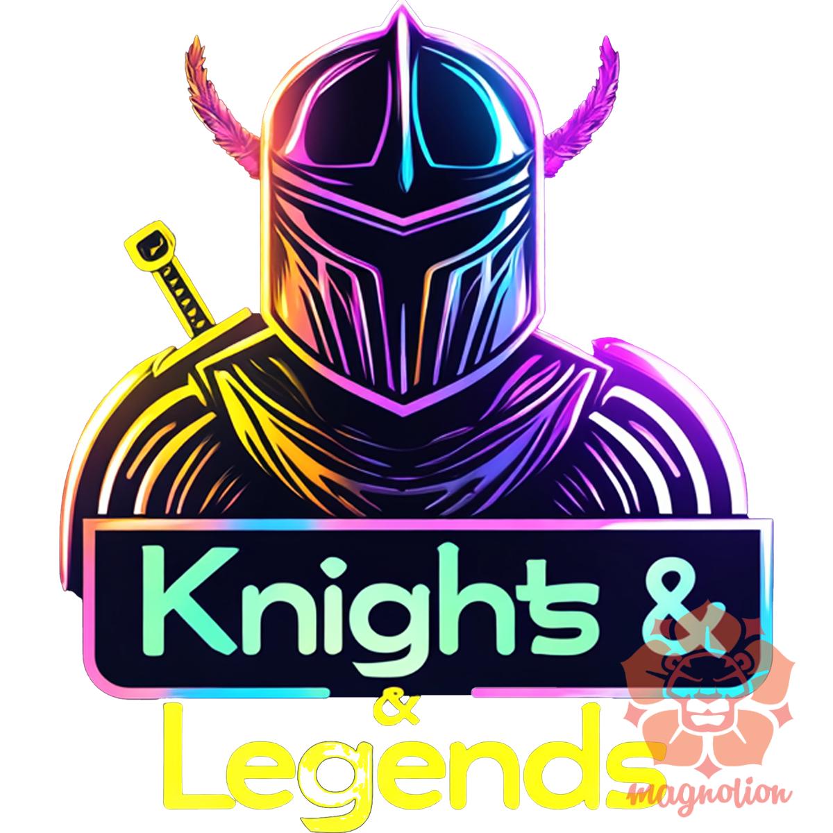 Knights and legends v7 egyedi  pulóver 