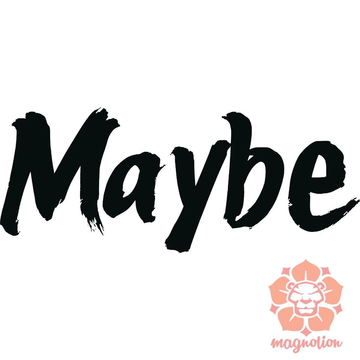 Maybe v11 egyedi  pulóver 
