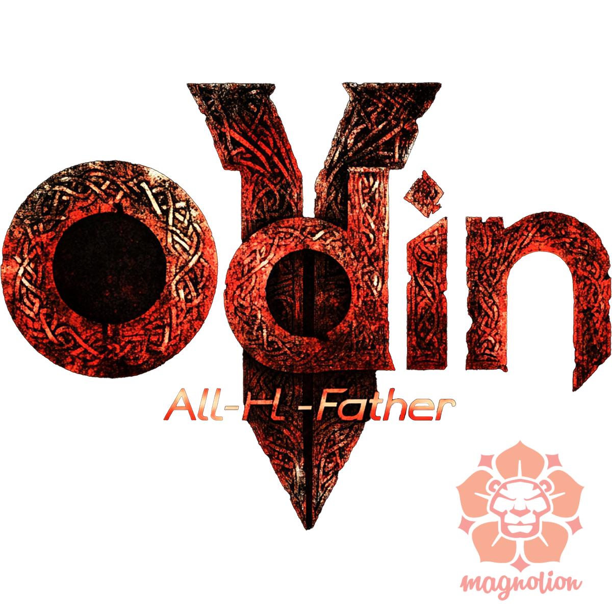 Odin felirat v9 egyedi  pulóver 