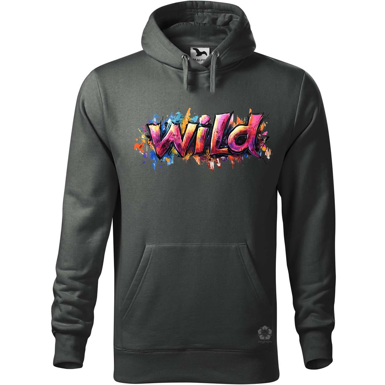 Wild felirat v1 egyedi  pulóver 