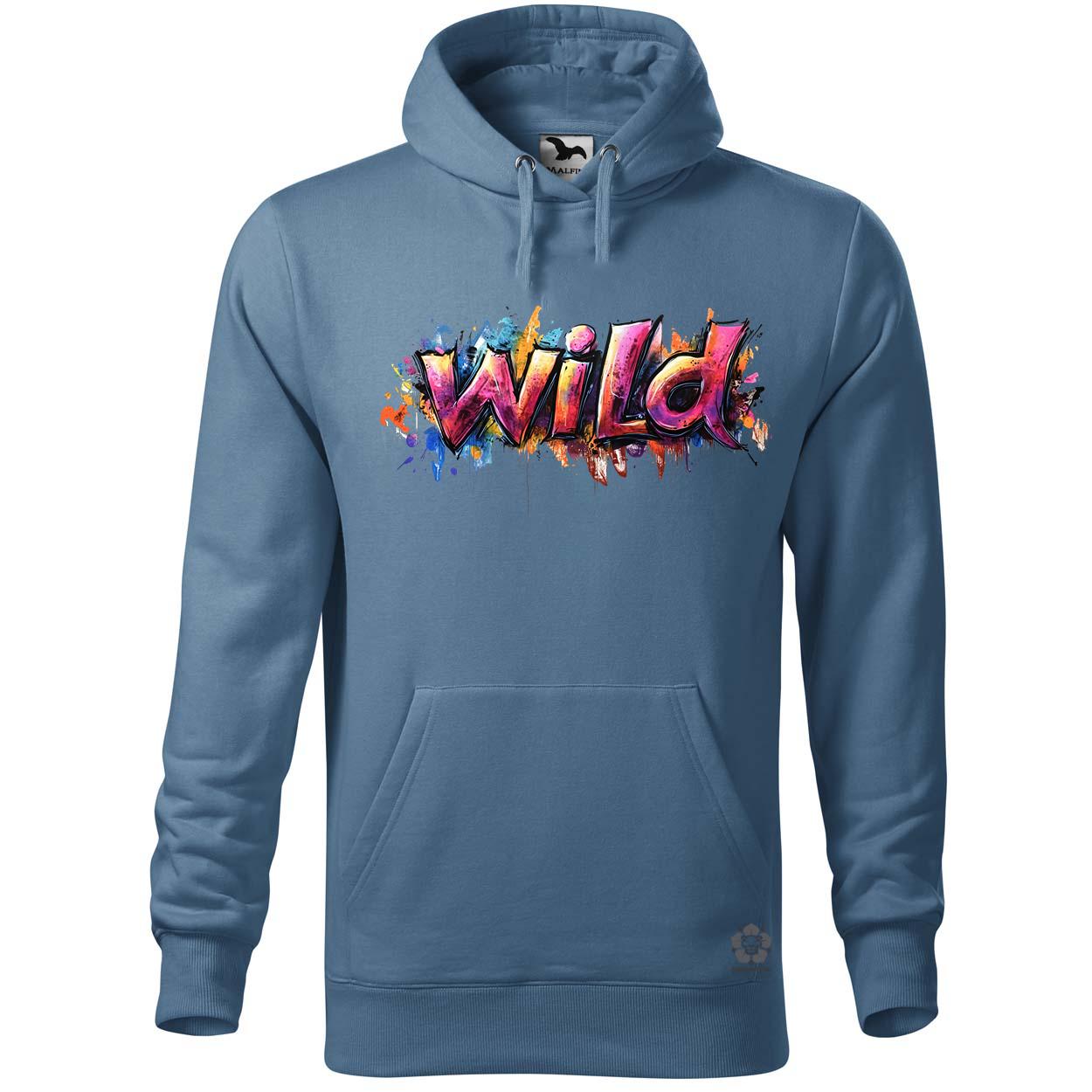Wild felirat v1 egyedi  pulóver 