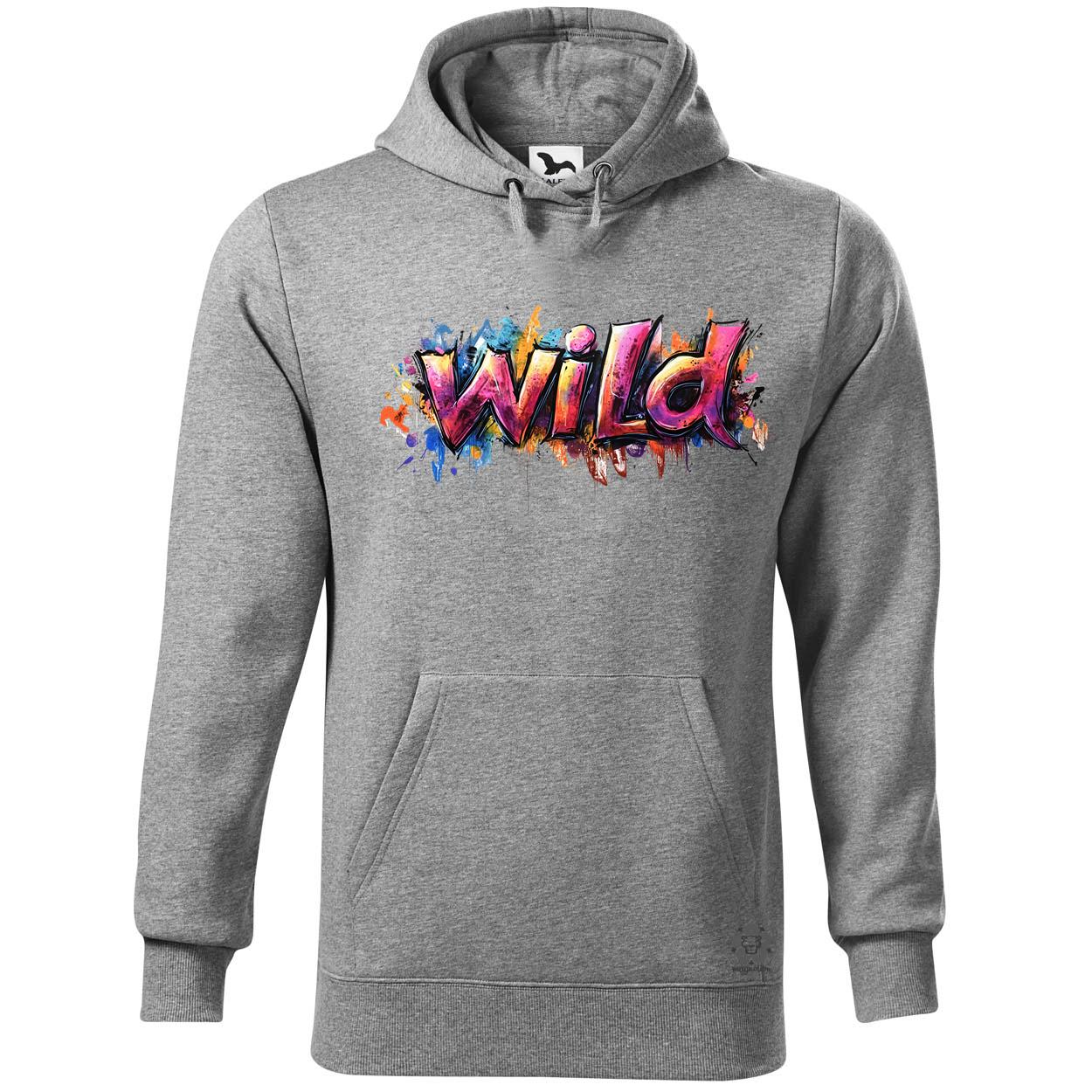 Wild felirat v1 egyedi  pulóver 