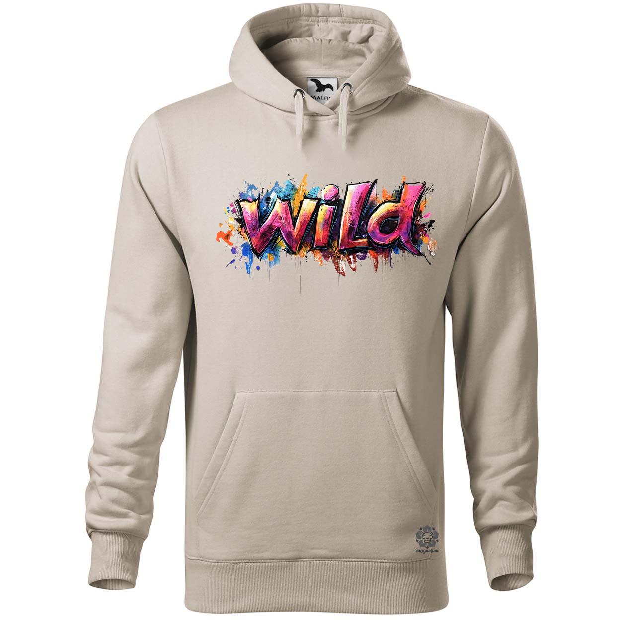 Wild felirat v1 egyedi  pulóver 