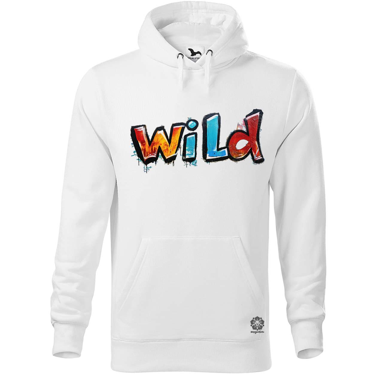Wild felirat v2 egyedi  pulóver 