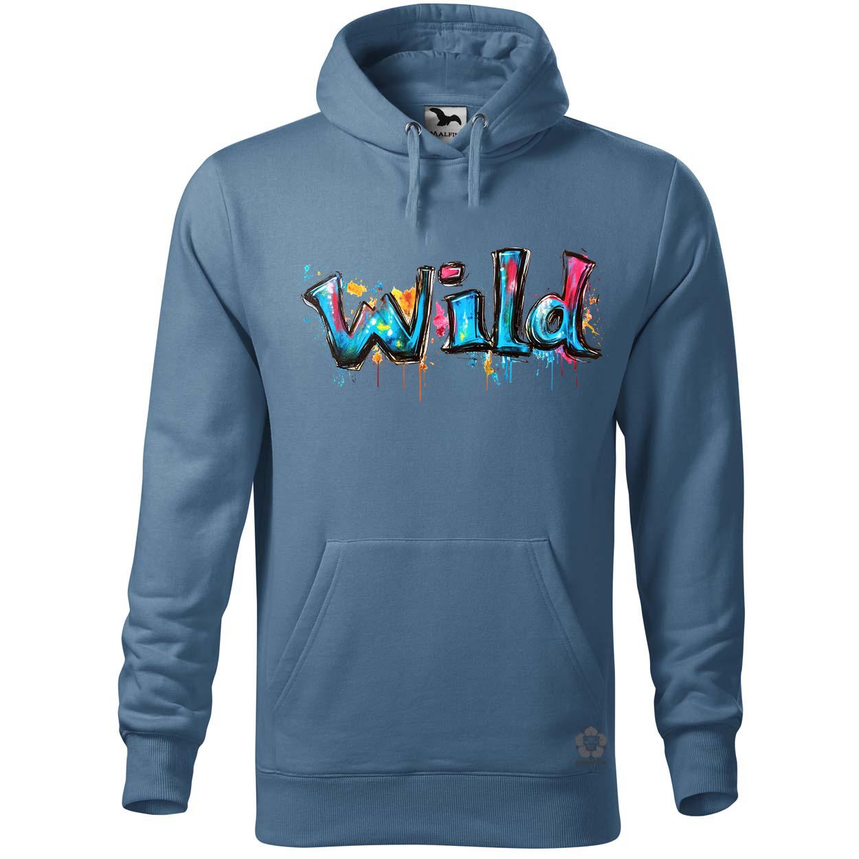 Wild felirat v3 egyedi  pulóver 