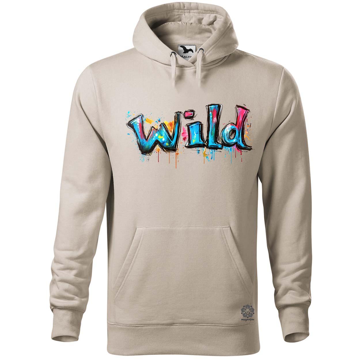 Wild felirat v3 egyedi  pulóver 