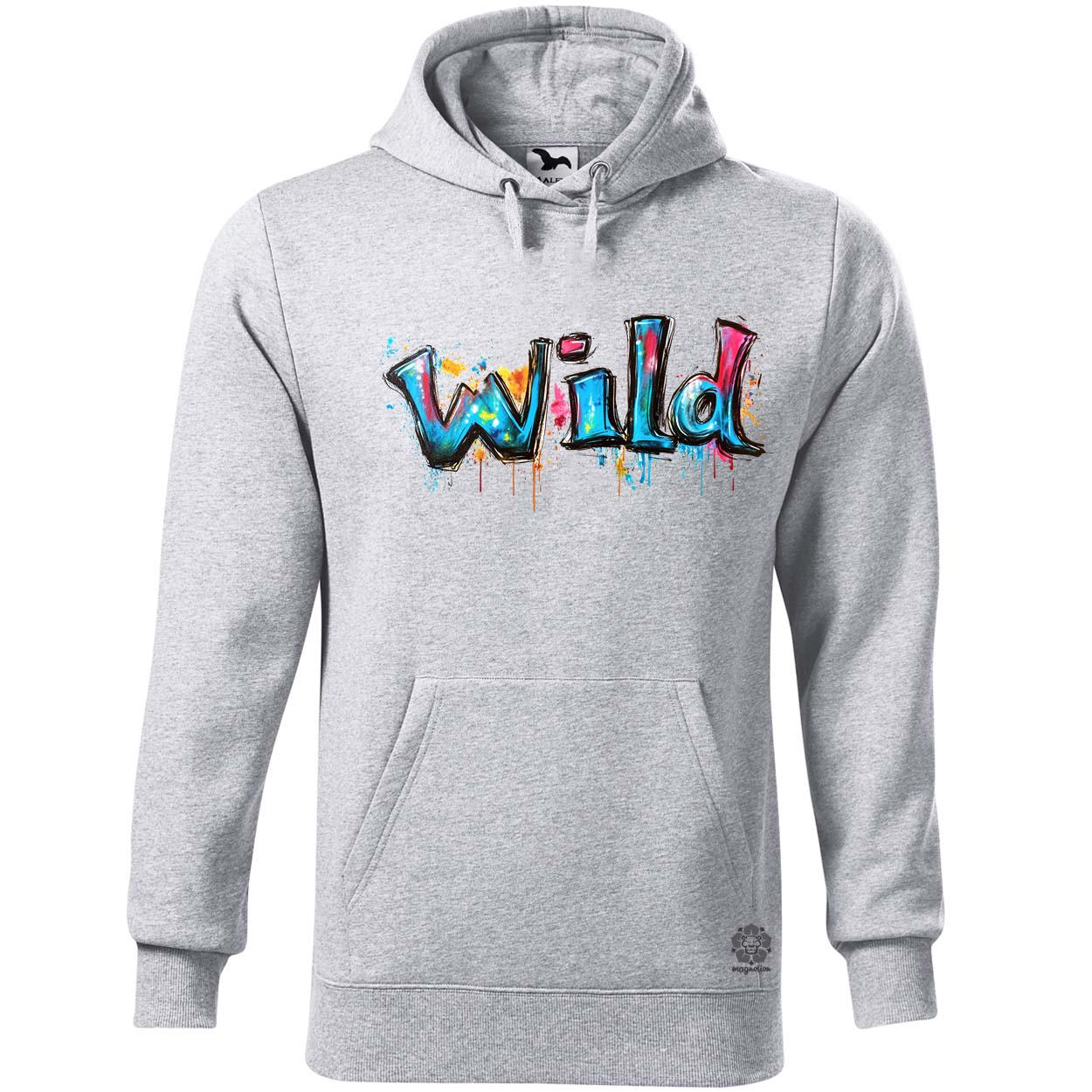 Wild felirat v3 egyedi  pulóver 
