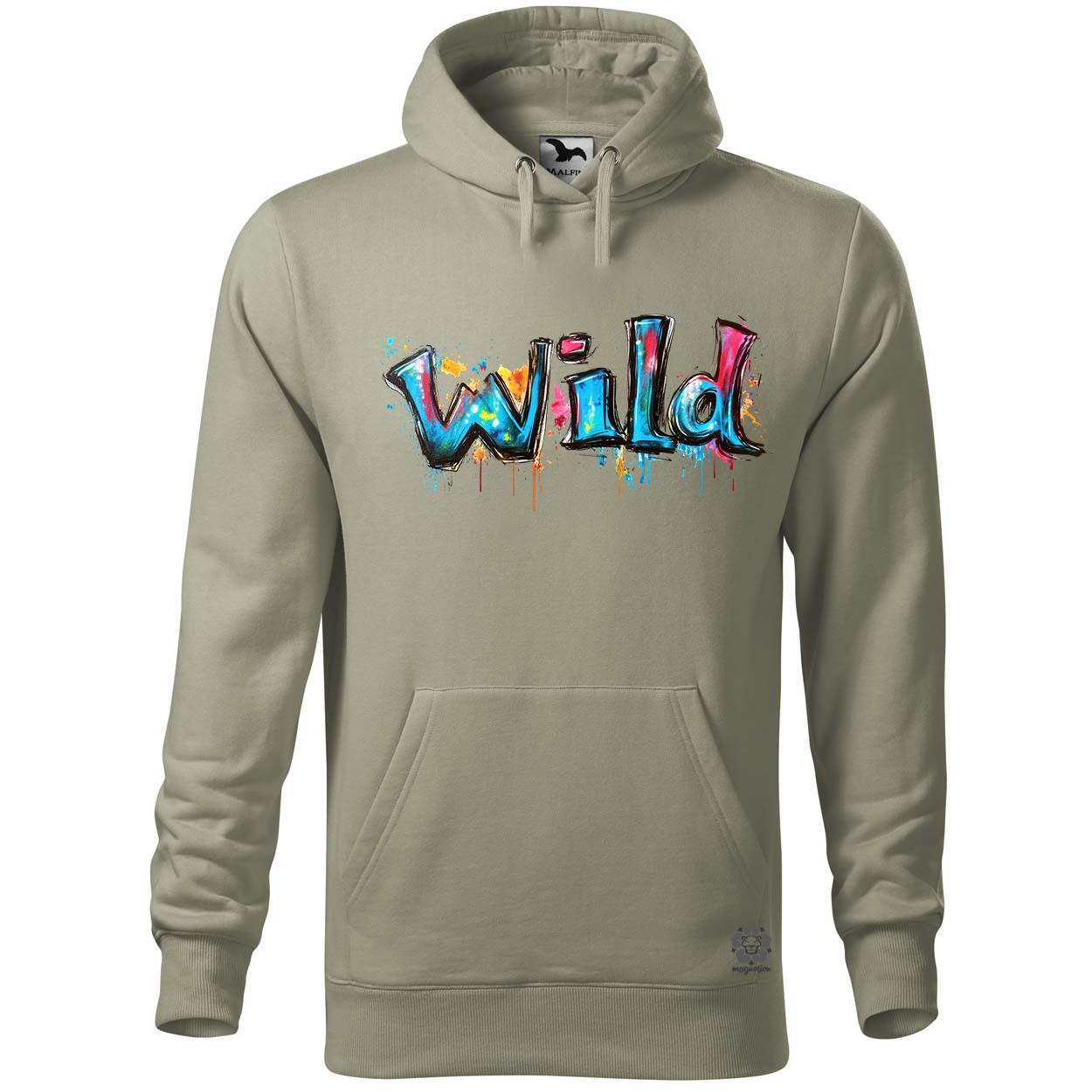 Wild felirat v3 egyedi  pulóver 