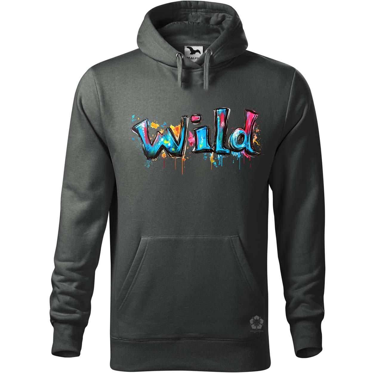 Wild felirat v3 egyedi  pulóver 