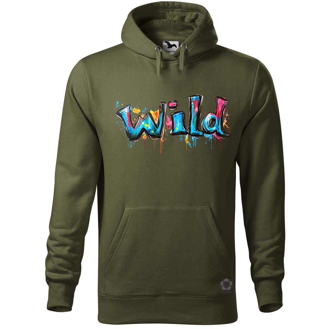 Wild felirat v3 egyedi  pulóver 
