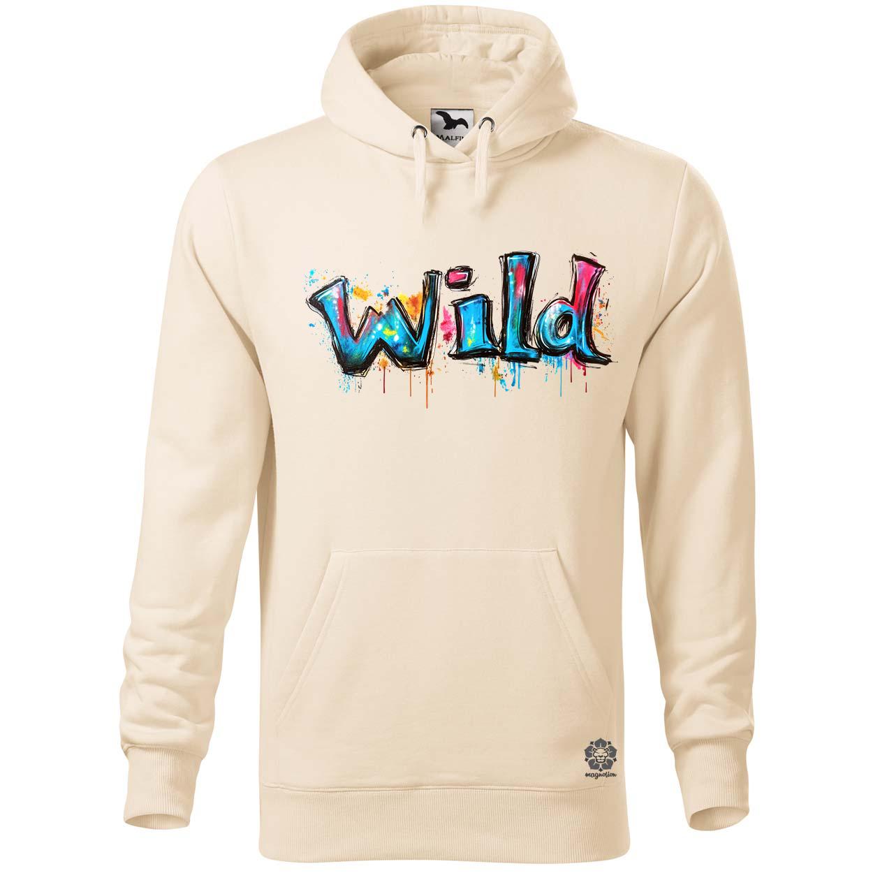 Wild felirat v3 egyedi  pulóver 