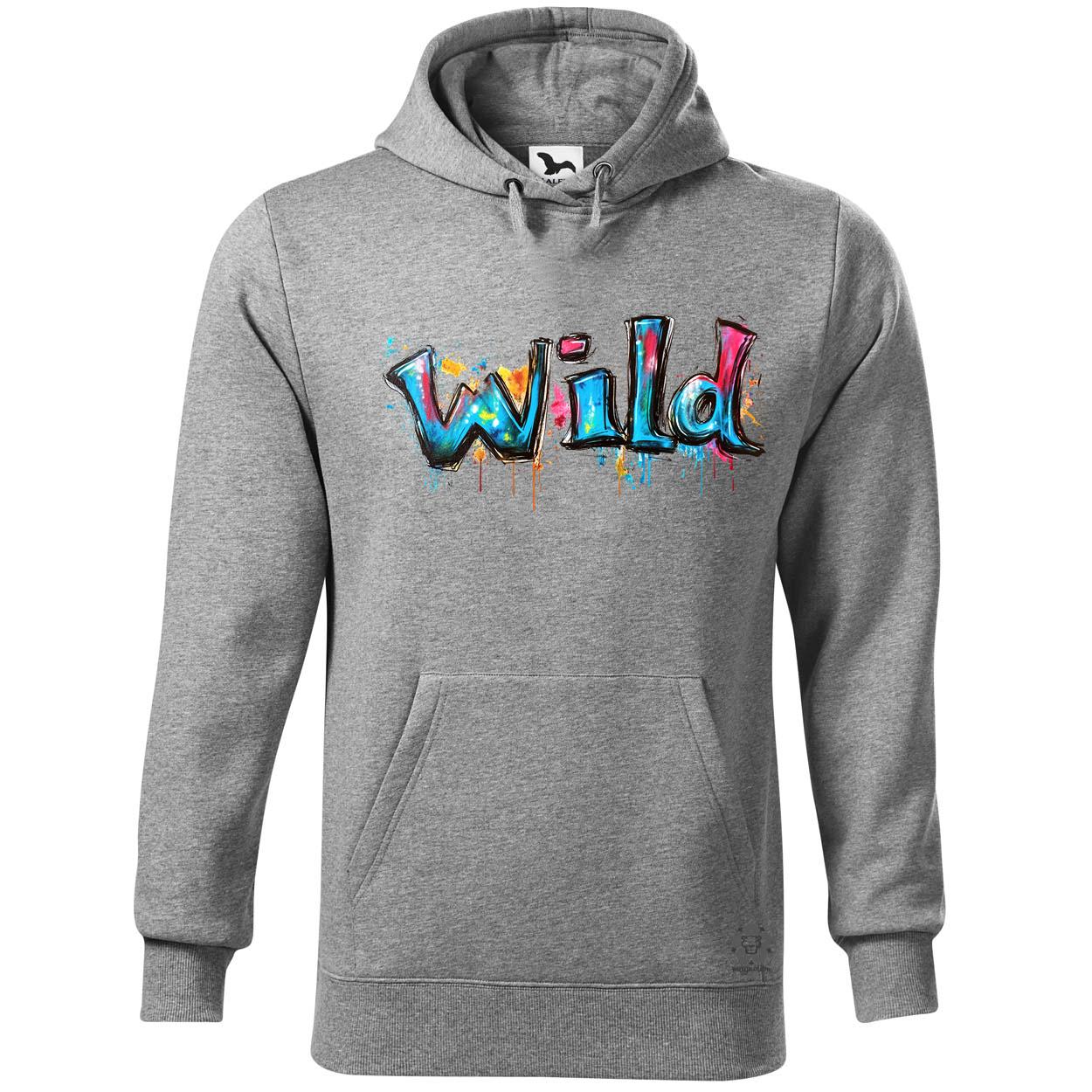 Wild felirat v3 egyedi  pulóver 