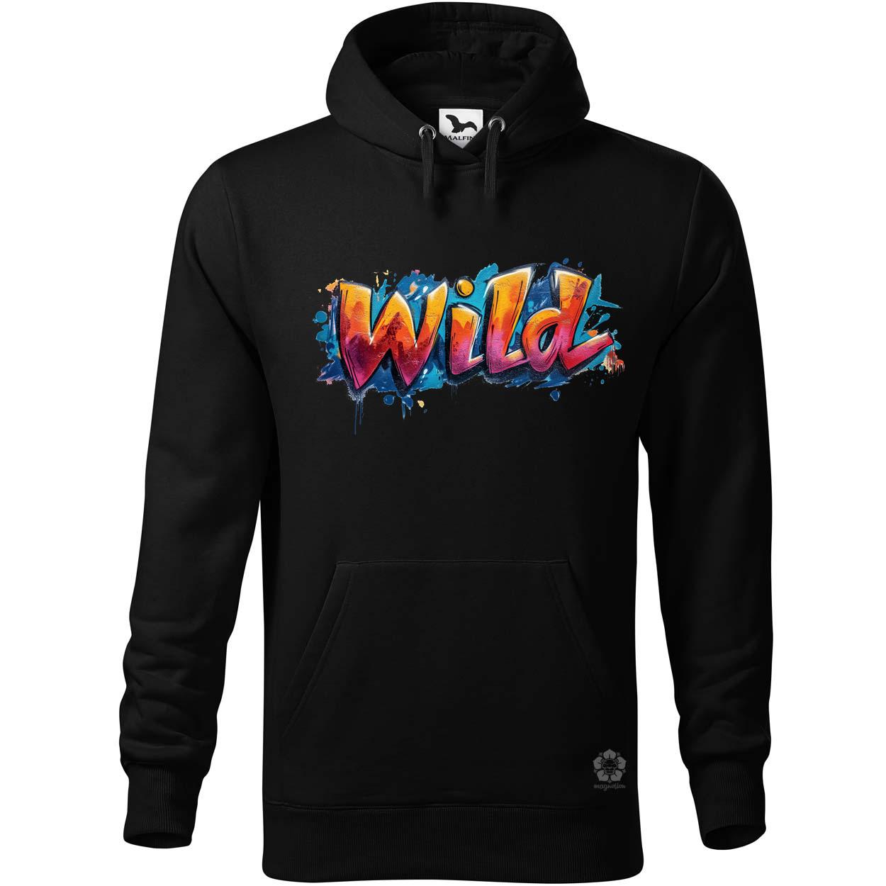 Wild felirat v4 egyedi  pulóver 