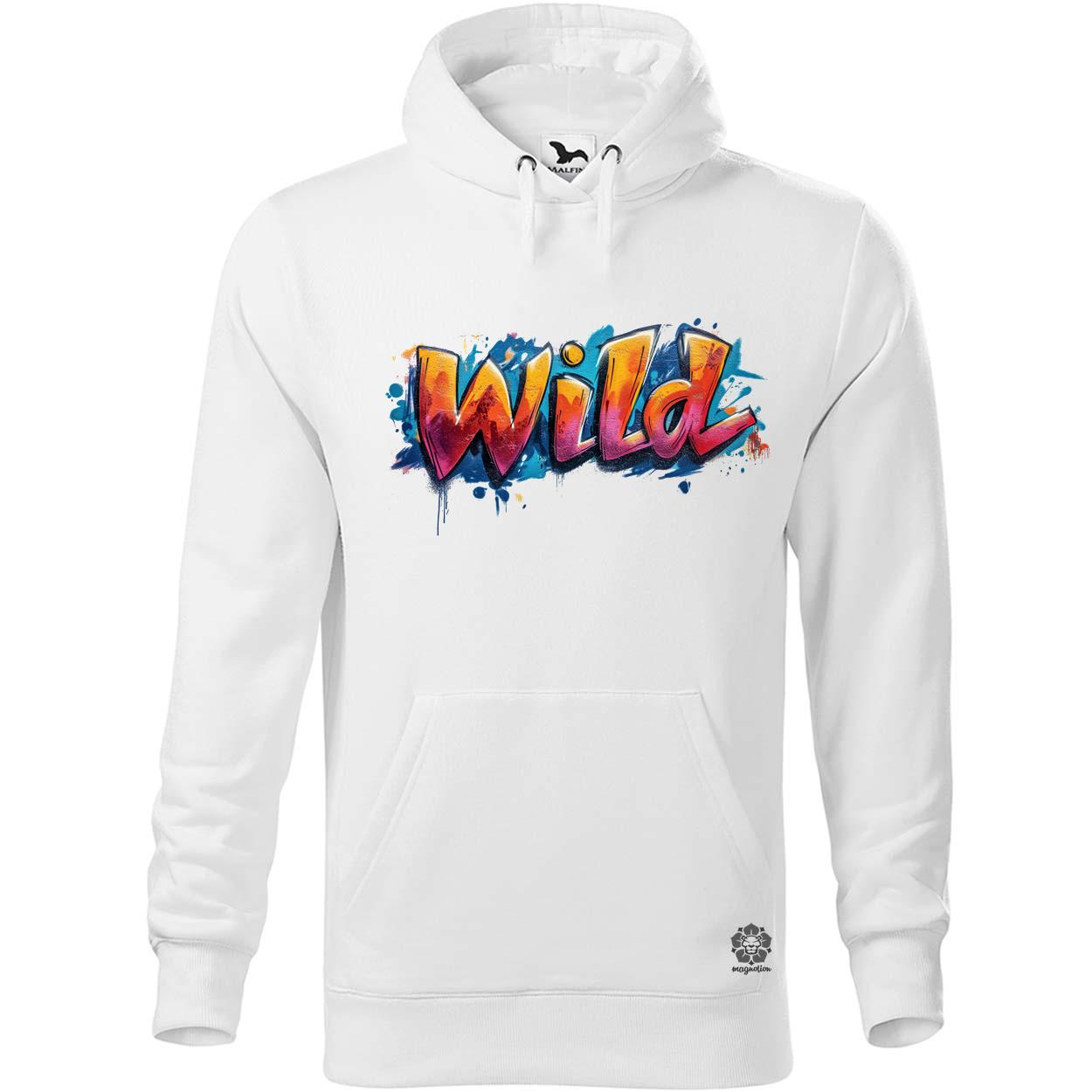 Wild felirat v4 egyedi  pulóver 