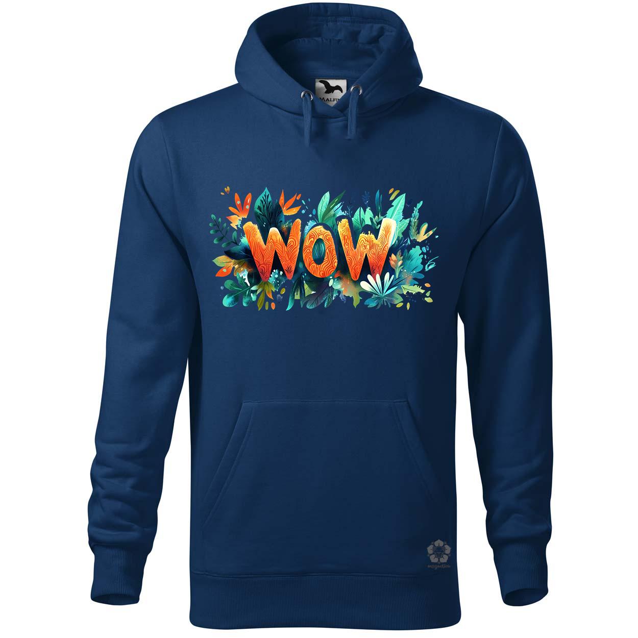 WOW felirat v1 egyedi  pulóver 