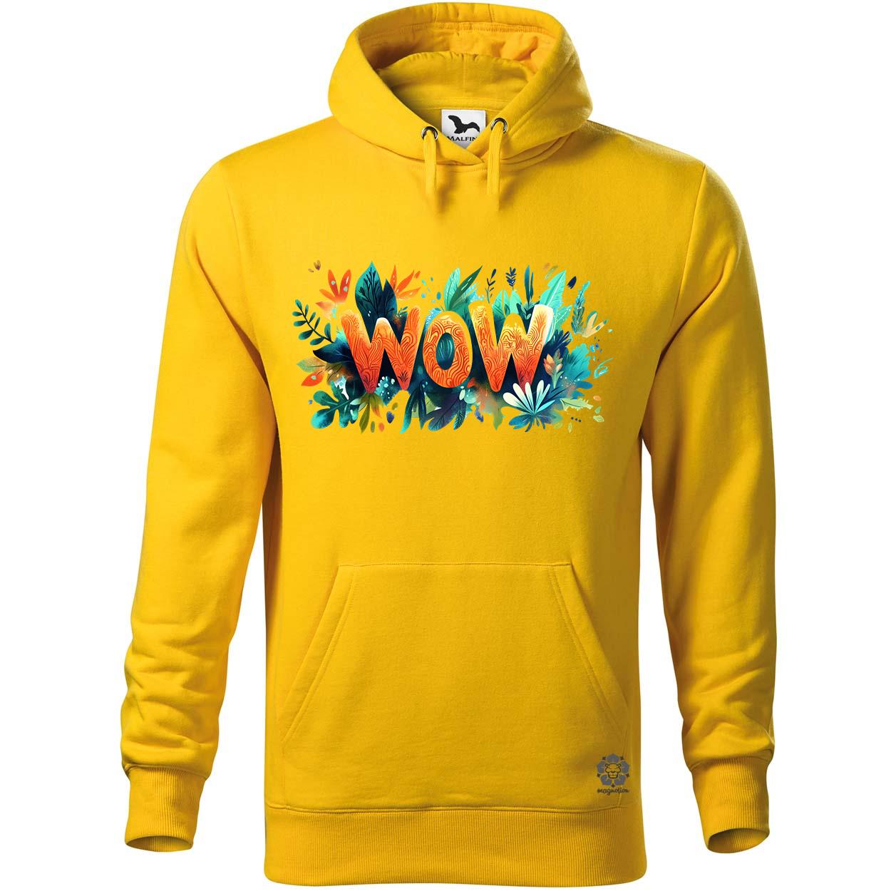 WOW felirat v1 egyedi  pulóver 