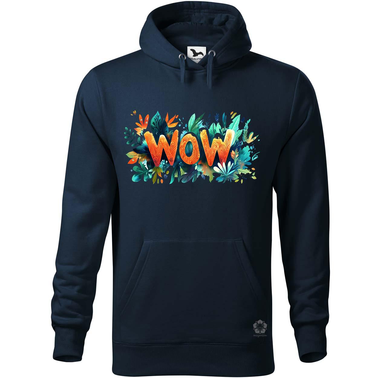 WOW felirat v1 egyedi  pulóver 