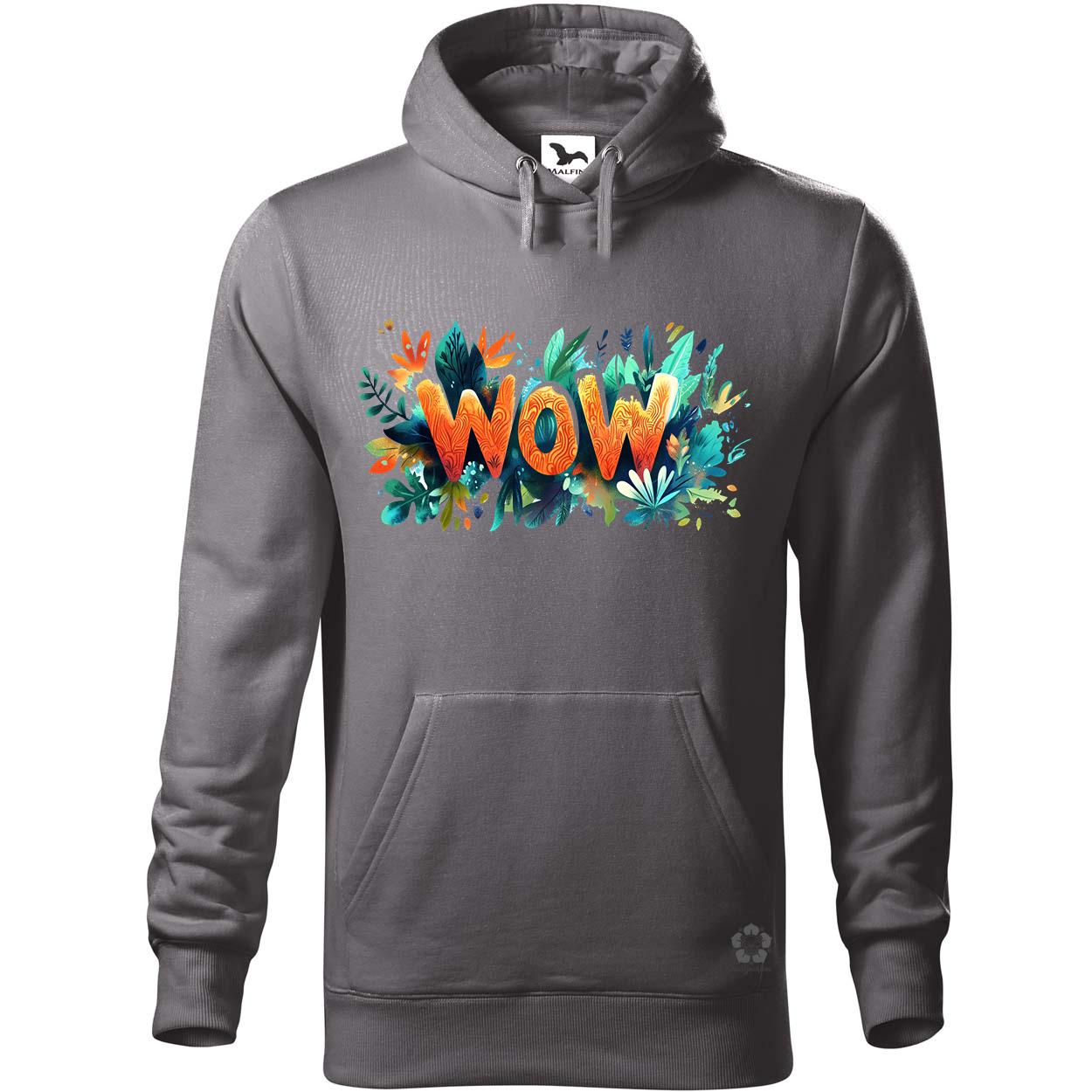 WOW felirat v1 egyedi  pulóver 