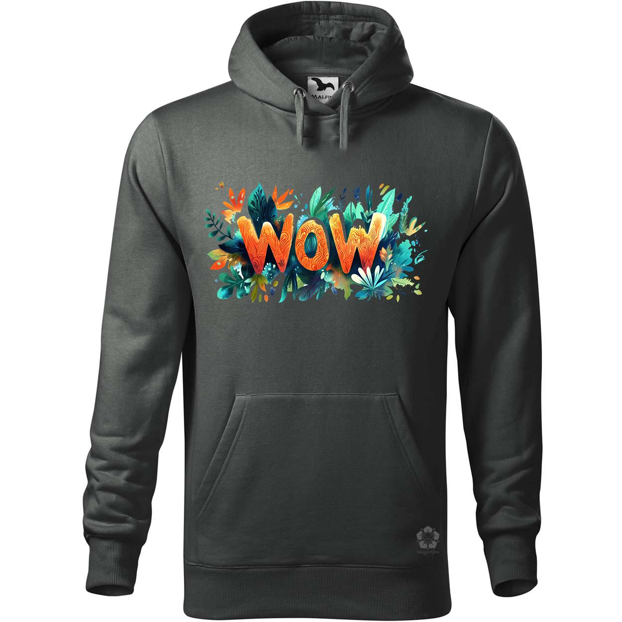 WOW felirat v1 egyedi  pulóver 
