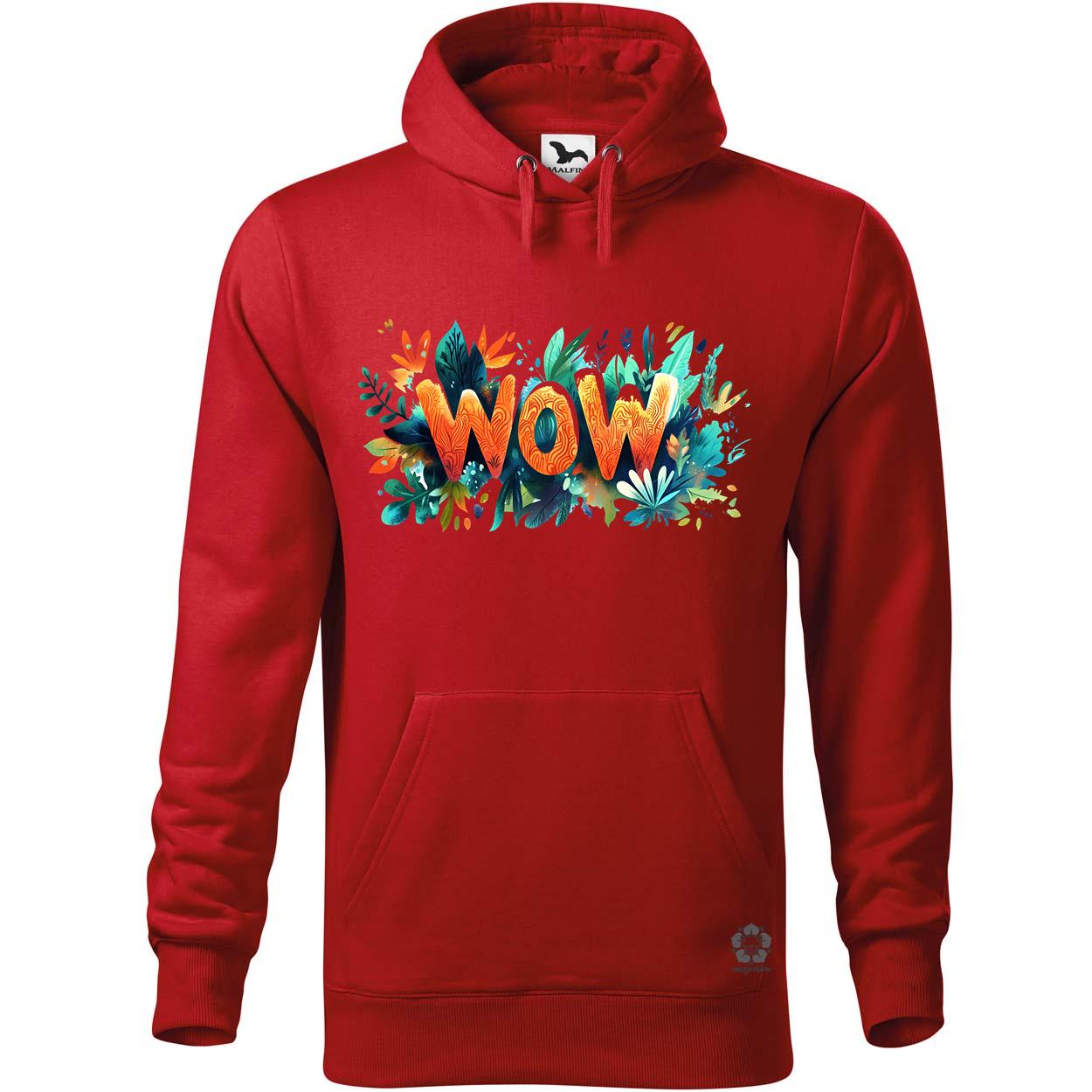 WOW felirat v1 egyedi  pulóver 