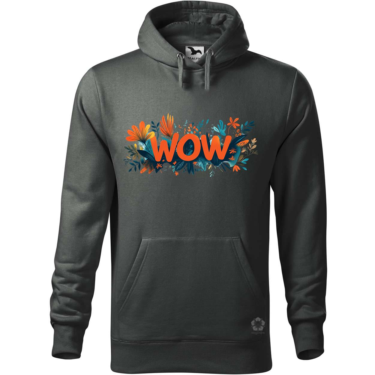 WOW felirat v2 egyedi  pulóver 