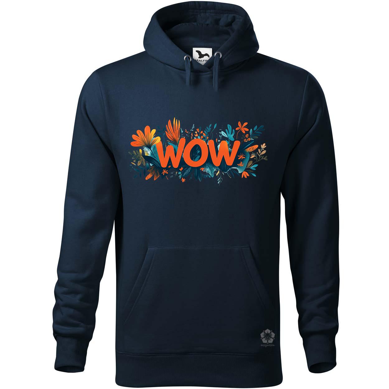 WOW felirat v2 egyedi  pulóver 