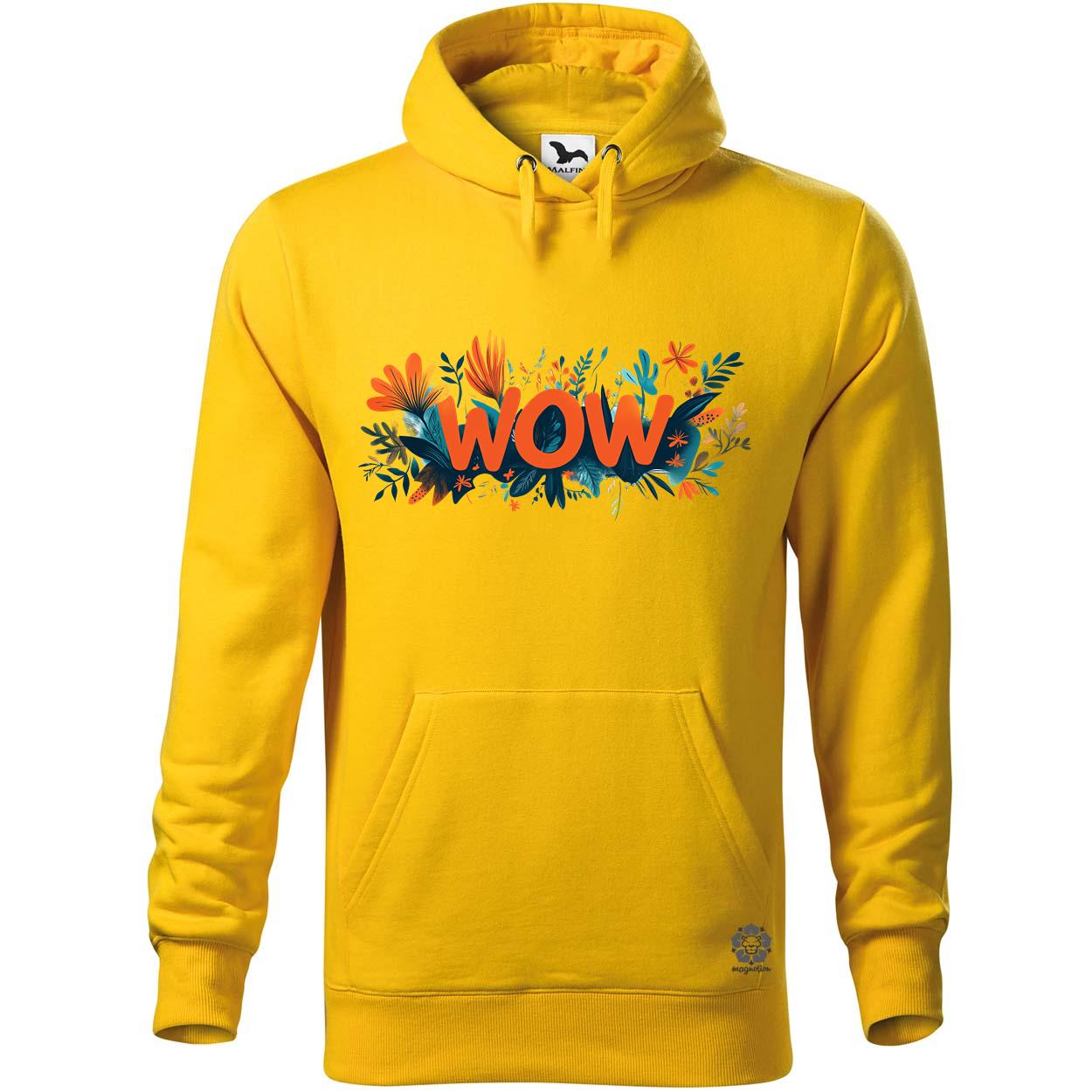 WOW felirat v2 egyedi  pulóver 