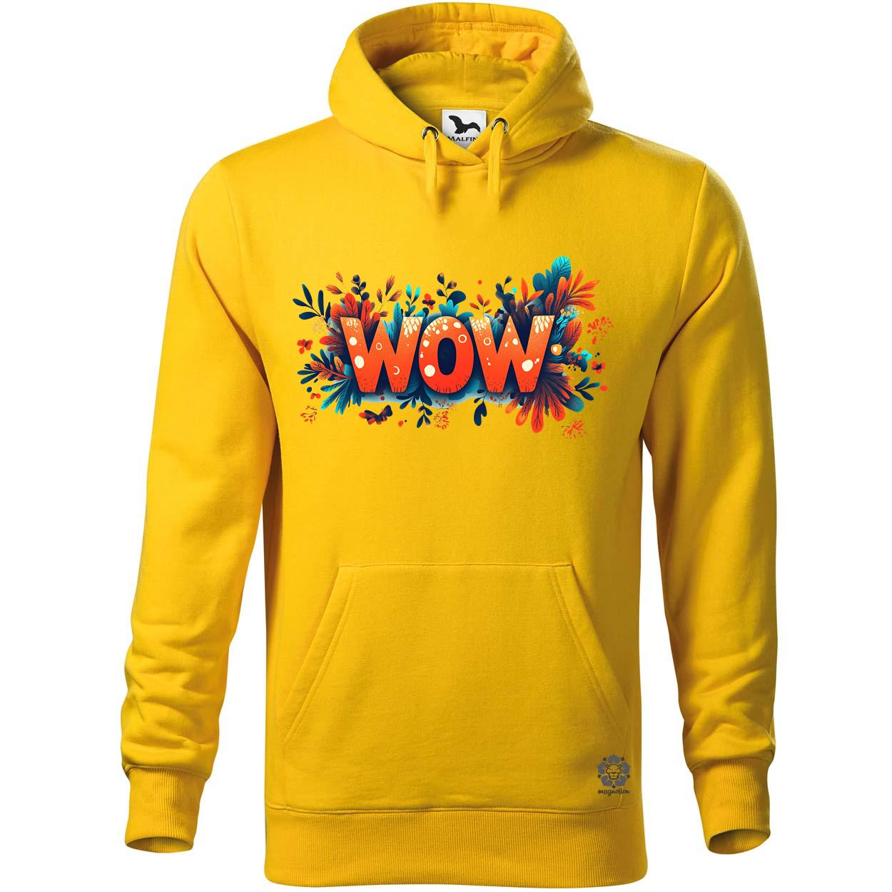 WOW felirat v4 egyedi  pulóver 