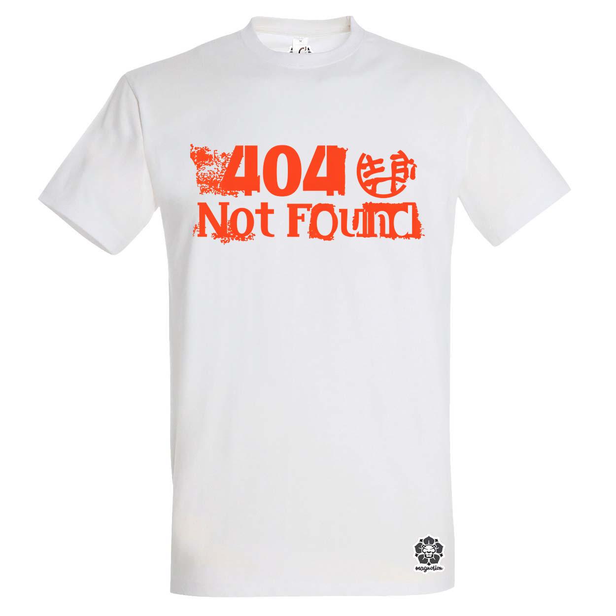 404 not found v11 egyedi póló 