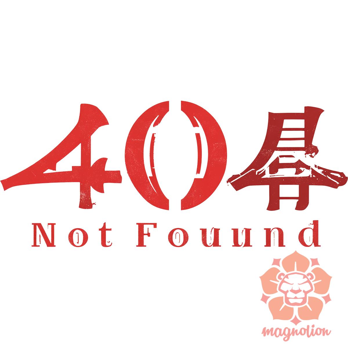 404 not found v3 egyedi póló 