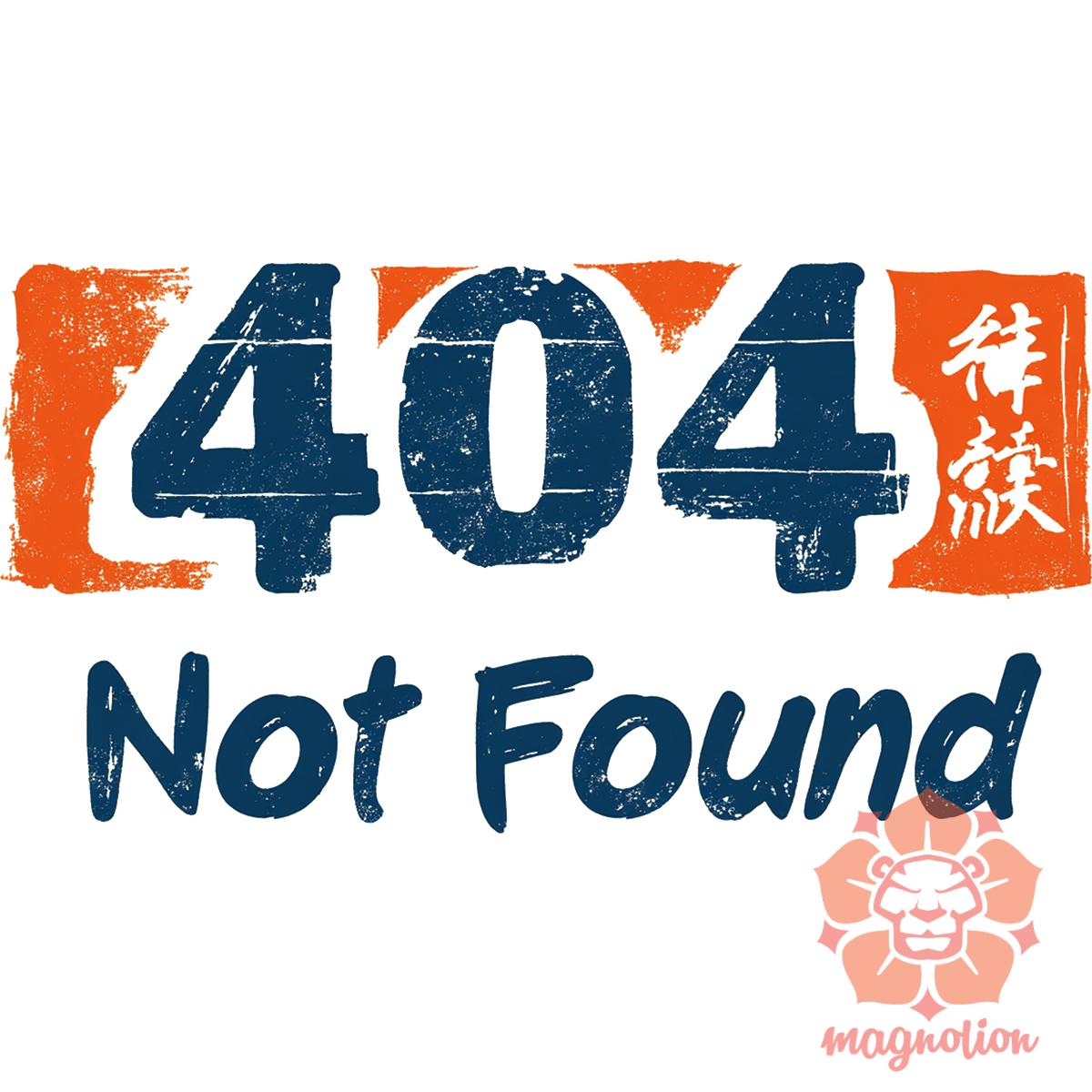 404 not found v5 egyedi póló 