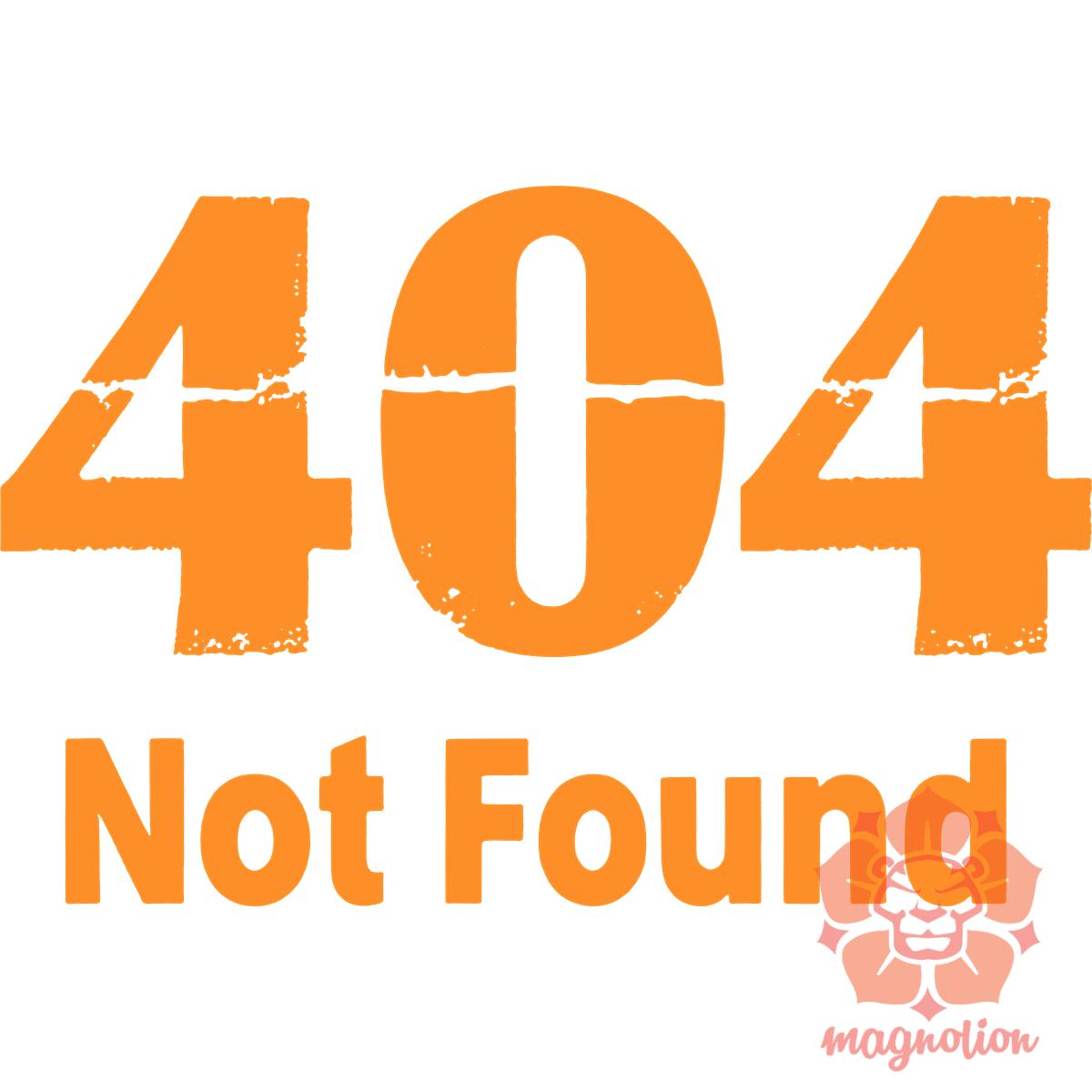 404 not found v9 egyedi póló 